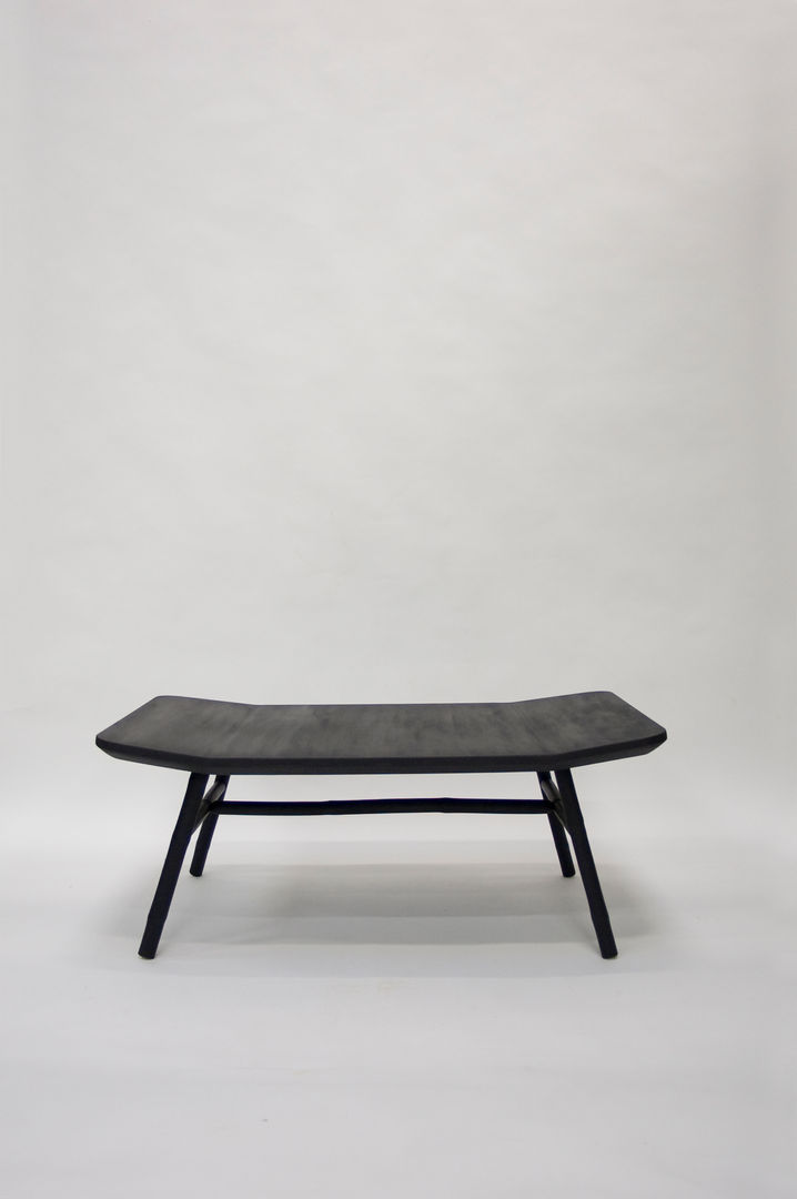 New Bamboo Furniture, Bo Reudler Studio Bo Reudler Studio Ruang Keluarga Modern Side tables & trays