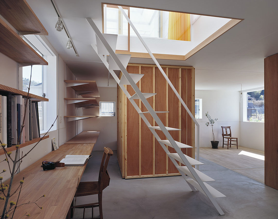 House in Yamasaki, 島田陽建築設計事務所/Tato Architects 島田陽建築設計事務所/Tato Architects Minimalst style study/office