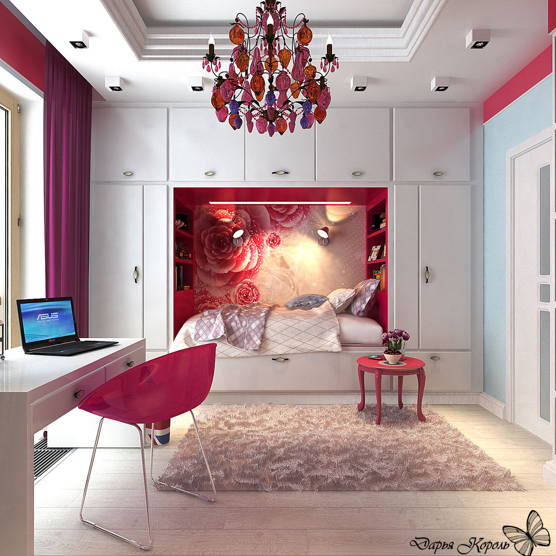 children's room for girls, Your royal design Your royal design Ausgefallene Kinderzimmer