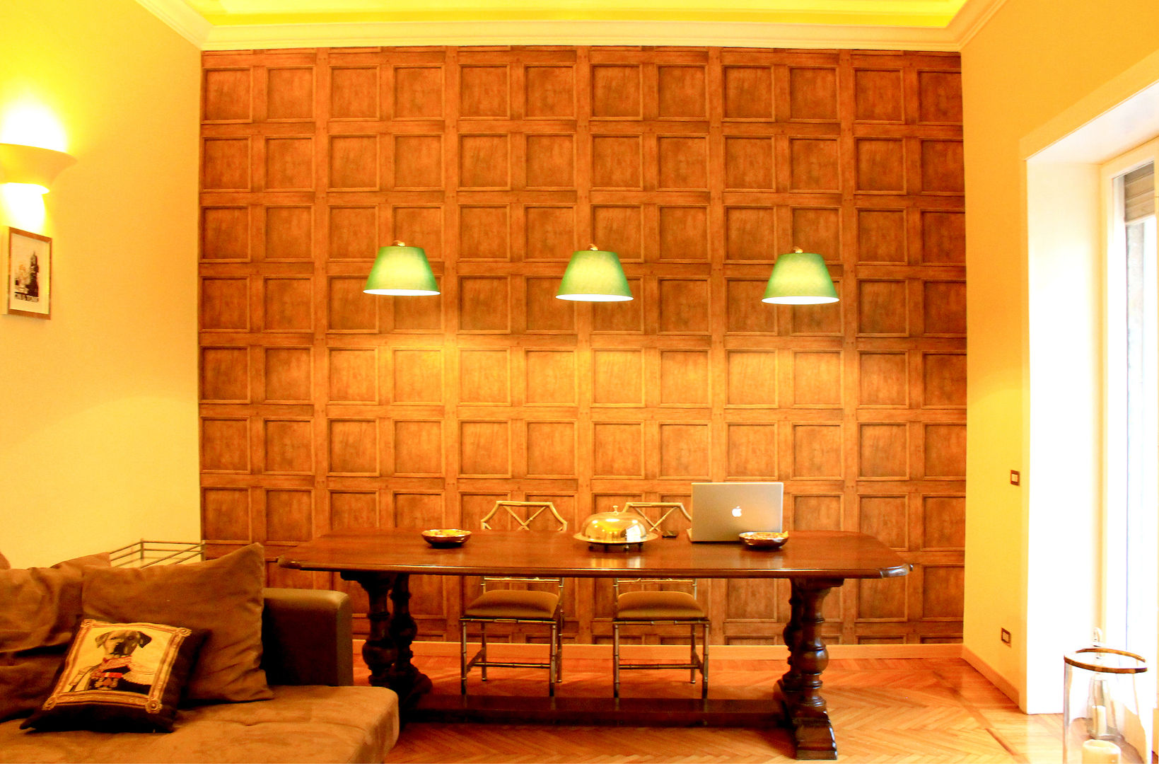 Illusionary House, Villa Torlonia - Roma, NOS Design NOS Design Classic style living room