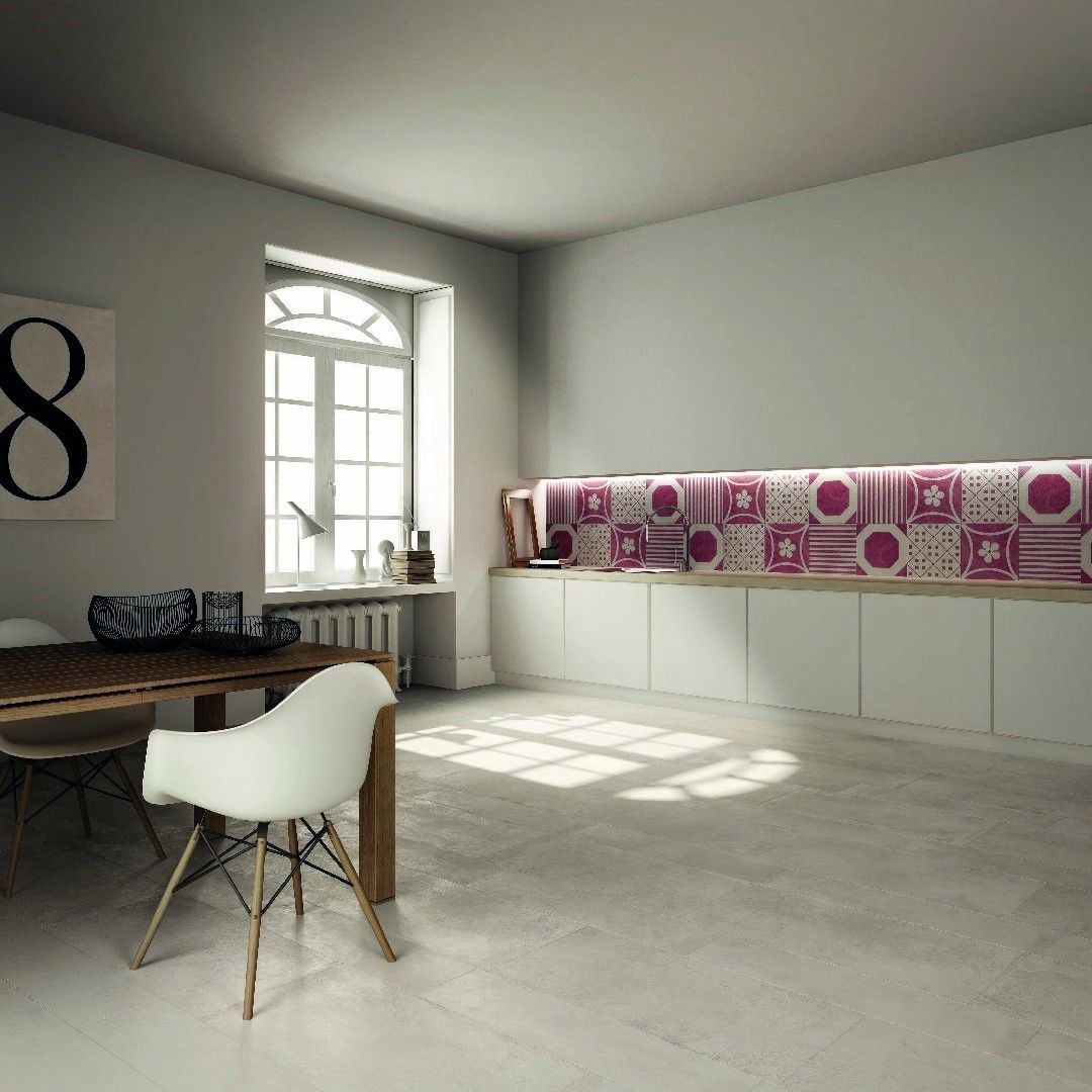 Le piastrelle sono multicolor e... patchwork!, ADDEØ DESIGN ADDEØ DESIGN مطبخ