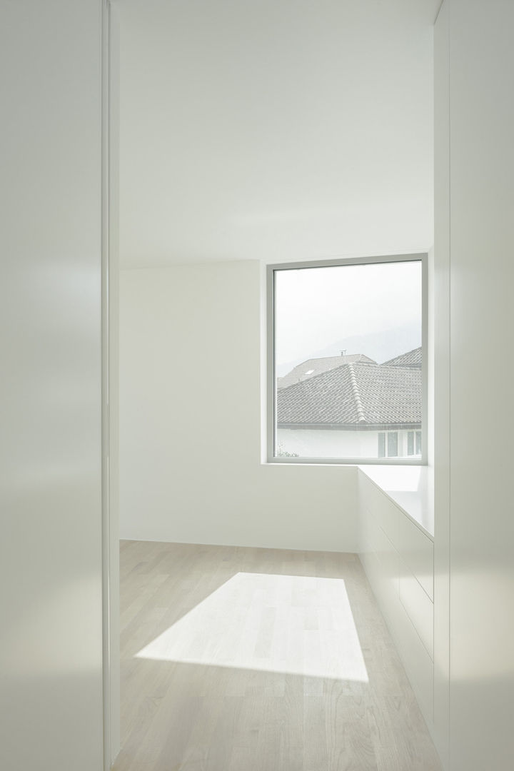 Haus in der March, kit kit Dormitorios minimalistas