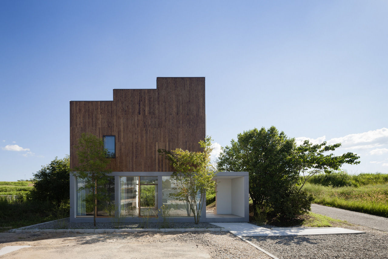 North facade ihrmk Casas modernas: Ideas, diseños y decoración
