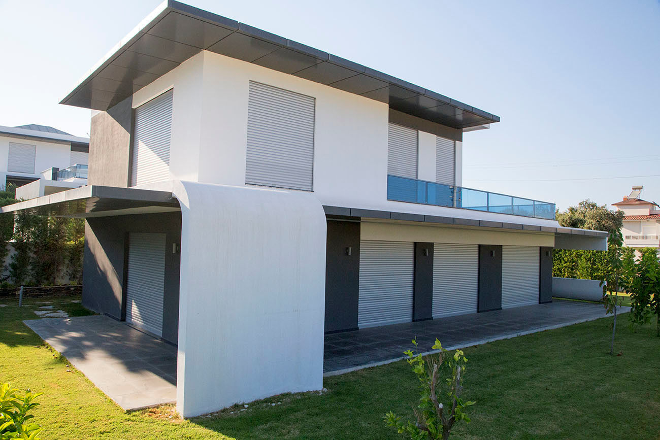 Kırmızı İnşaat - Çeşme 18 Villaları, Akseki Yapı Akseki Yapı Modern Houses