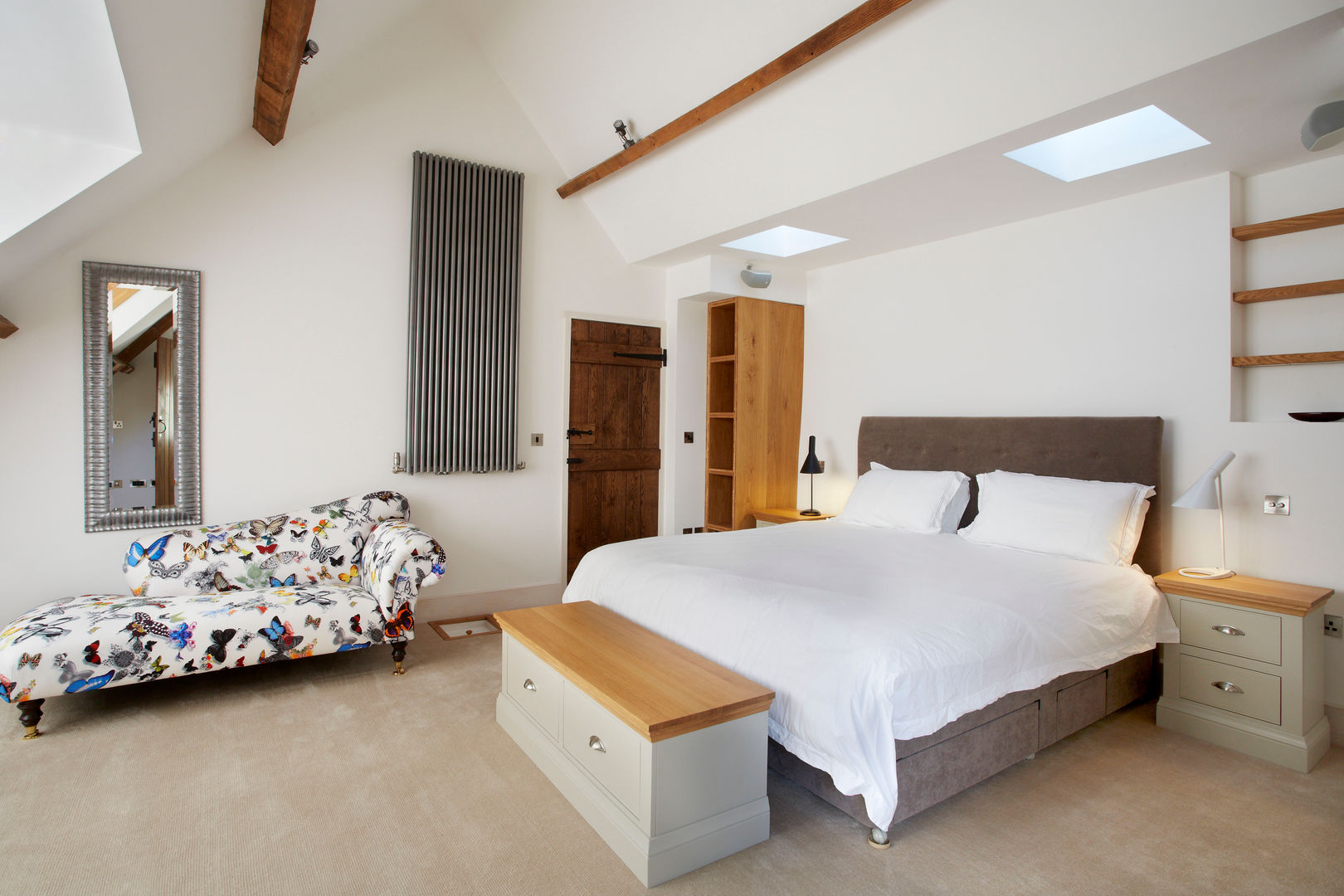 Main Bedroom Hart Design and Construction Chambre rurale