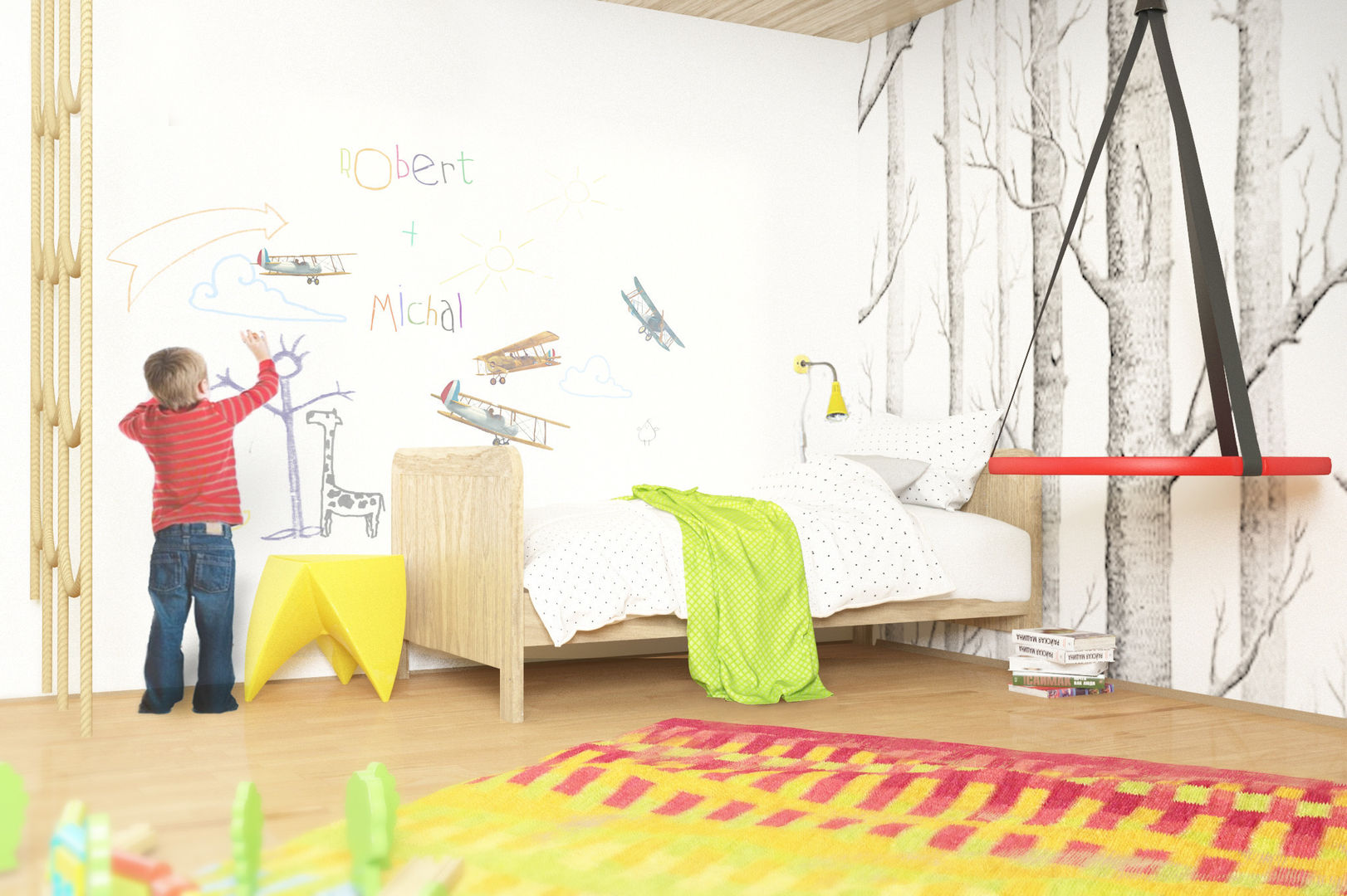 homify Cuartos infantiles de estilo escandinavo