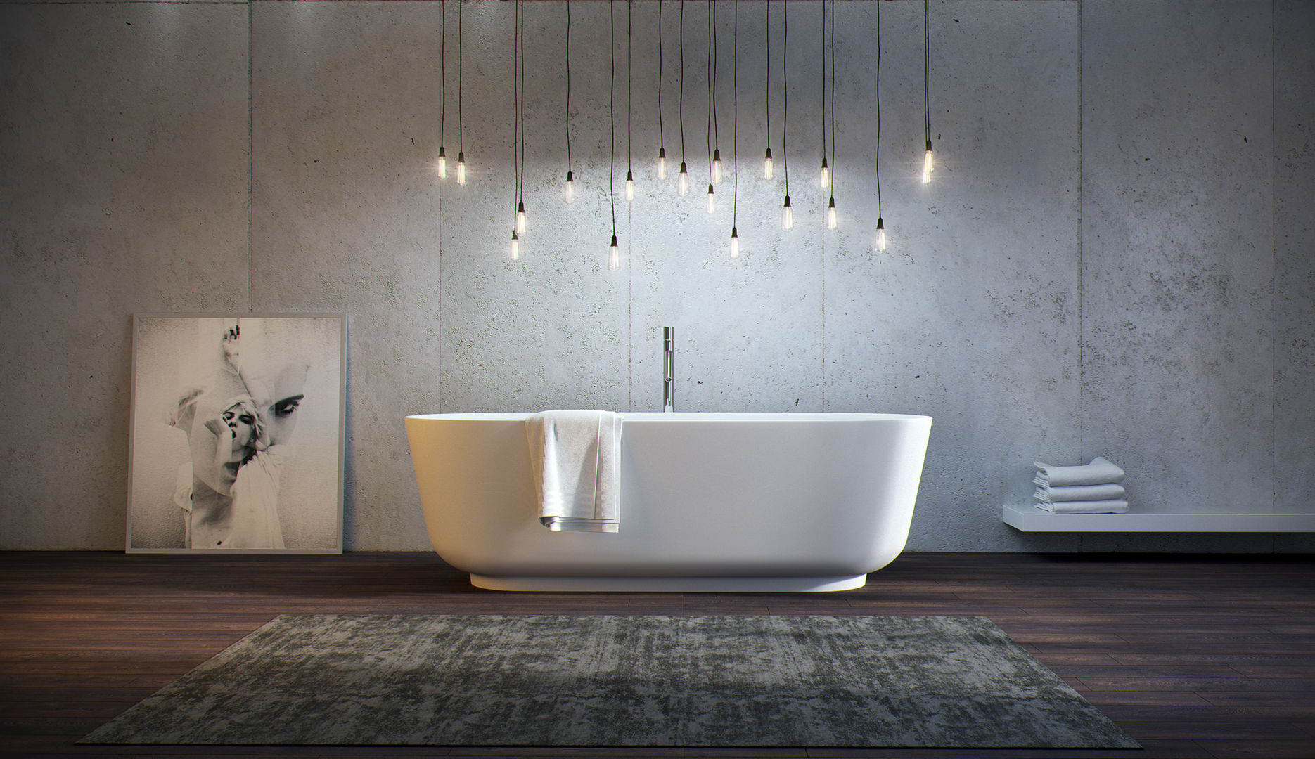 Bad-Design, Vallone GmbH Vallone GmbH Ванная комната в стиле модерн