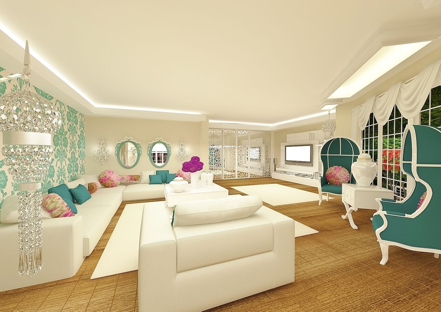 Feng Shui Uygulama, Meral Akçay Konsept ve Mimarlık Meral Akçay Konsept ve Mimarlık Living room