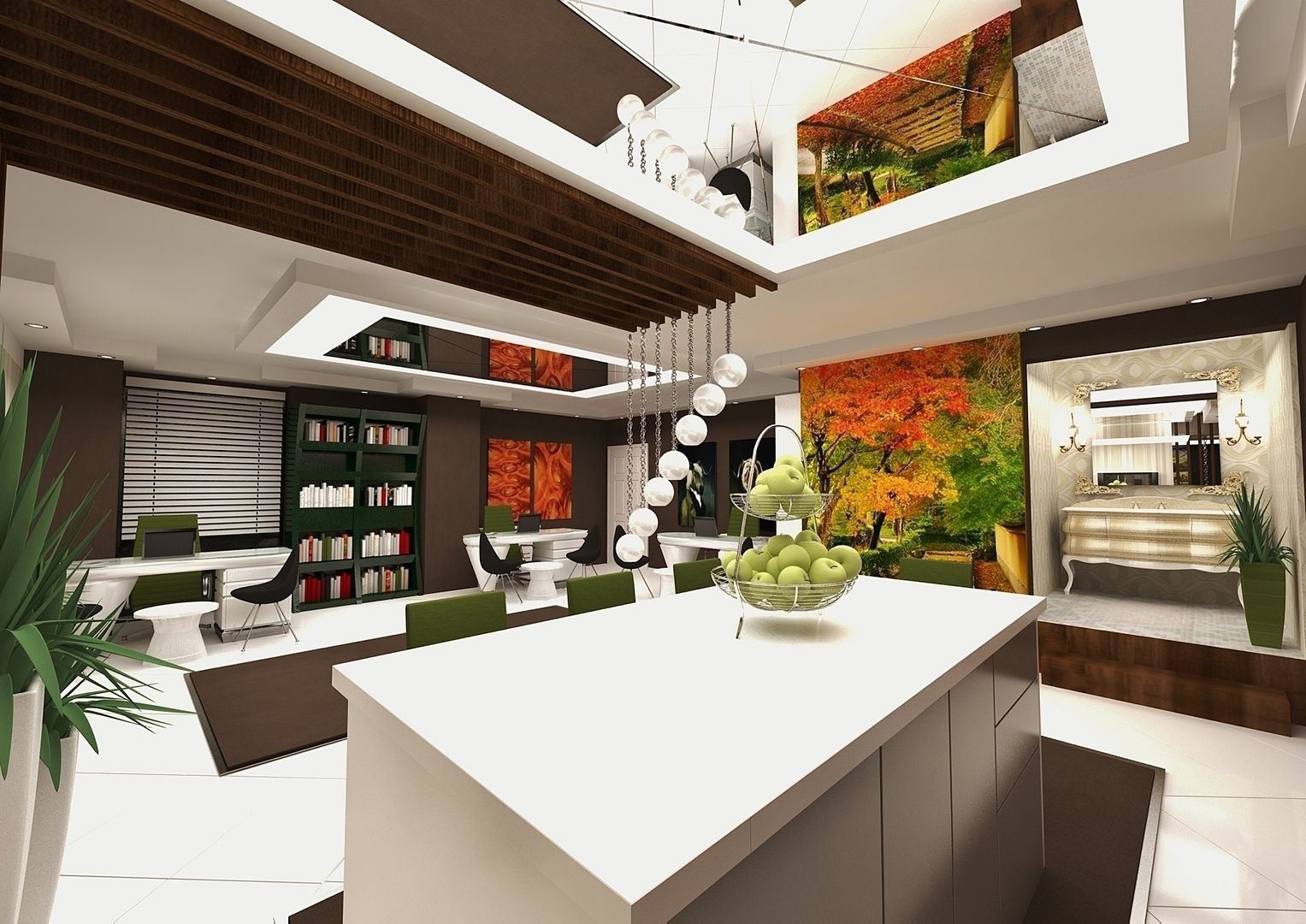 Feng Shui Uygulama, Meral Akçay Konsept ve Mimarlık Meral Akçay Konsept ve Mimarlık Modern kitchen