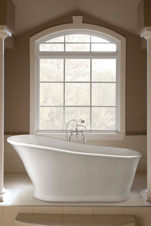 The Aurelius Slipper Bath BC Designs Classic style bathroom Bathtubs & showers