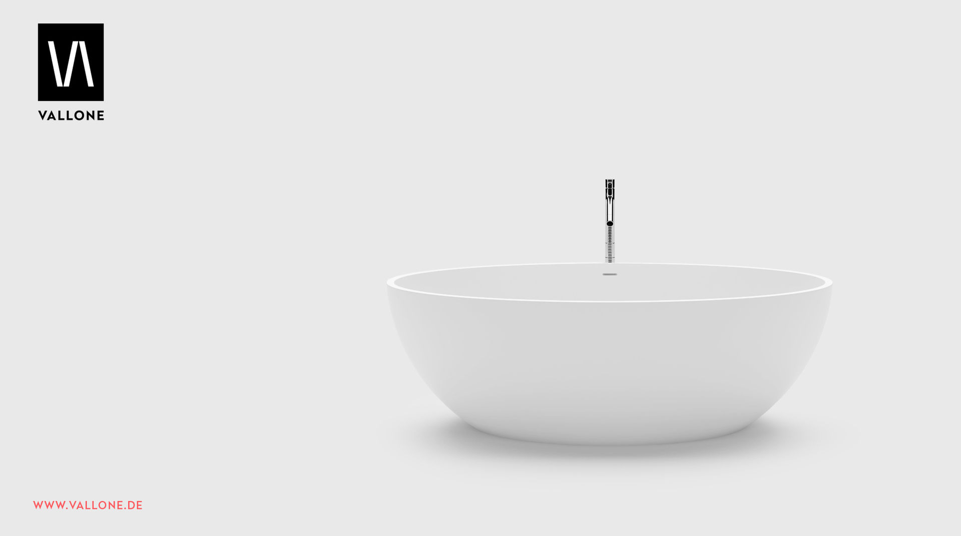Exposed, Vallone GmbH Vallone GmbH Modern style bathrooms Bathtubs & showers