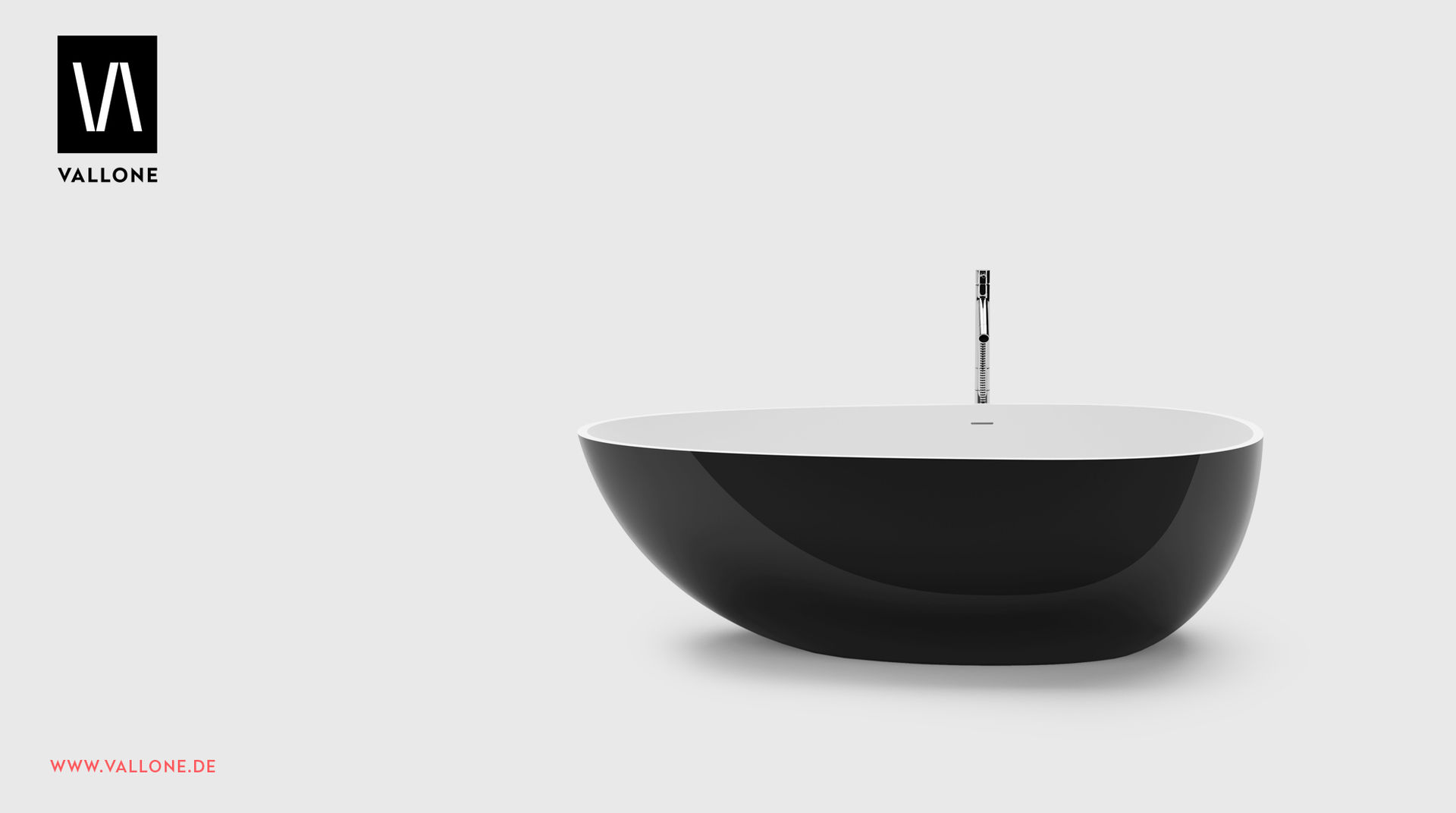 Exposed, Vallone GmbH Vallone GmbH Modern style bathrooms Bathtubs & showers