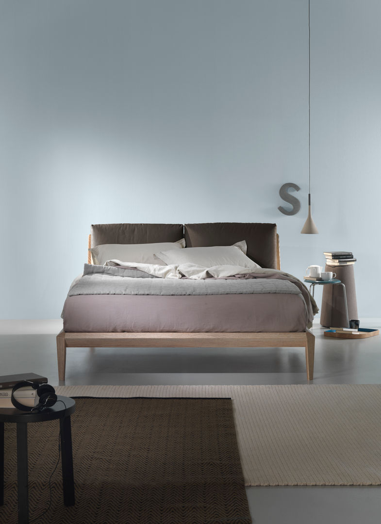Litz, Dorelanbed, 2014, Matteo Ragni Studio Matteo Ragni Studio Modern style bedroom Beds & headboards