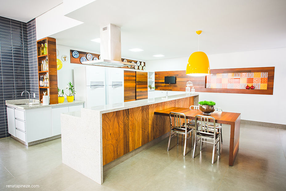 Casa das Macieiras, Rafaela Dal’Maso Arquitetura Rafaela Dal’Maso Arquitetura Kitchen