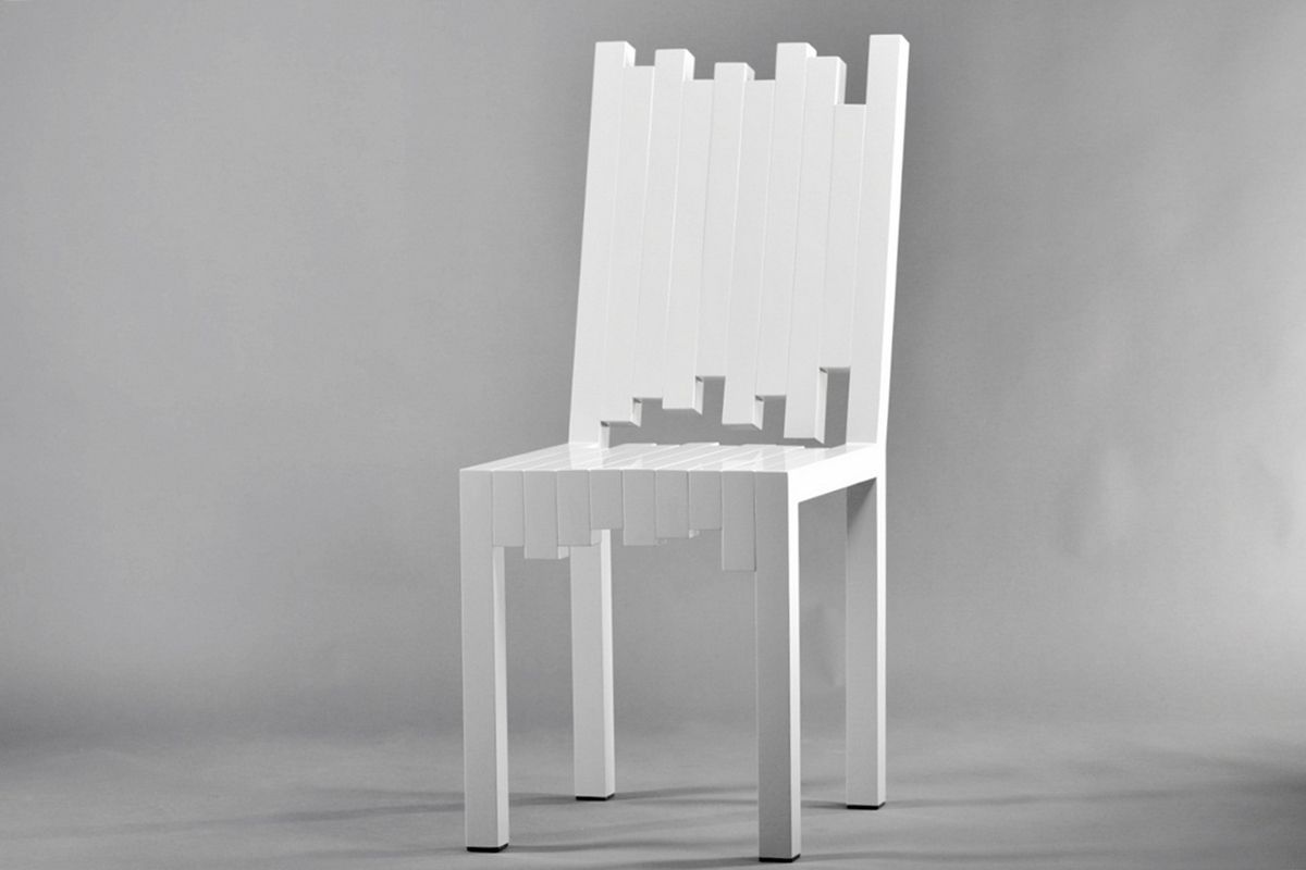 Stół Tetris, This is minimal This is minimal Minimalist dining room Chairs & benches
