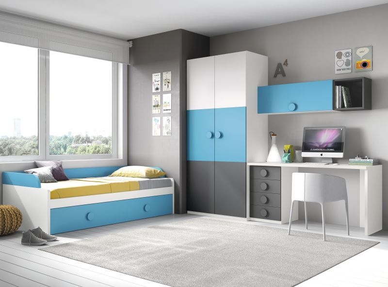 homify Modern Çocuk Odası Yatak & Beşikler