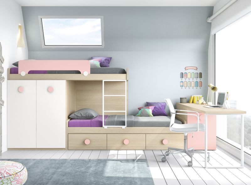 Habitación de niños homify Dormitorios infantiles Camas y cunas