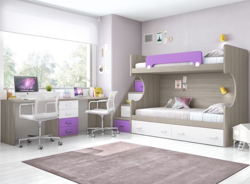 Hbaitación de niños homify Habitaciones para niños de estilo moderno Camas y cunas