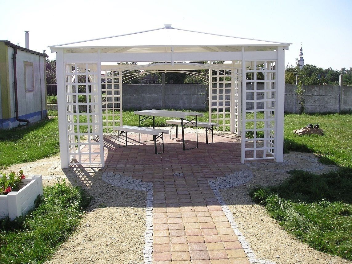 Altana ogrodowa PCV Ogrodzenia PCV Klasyczny ogród