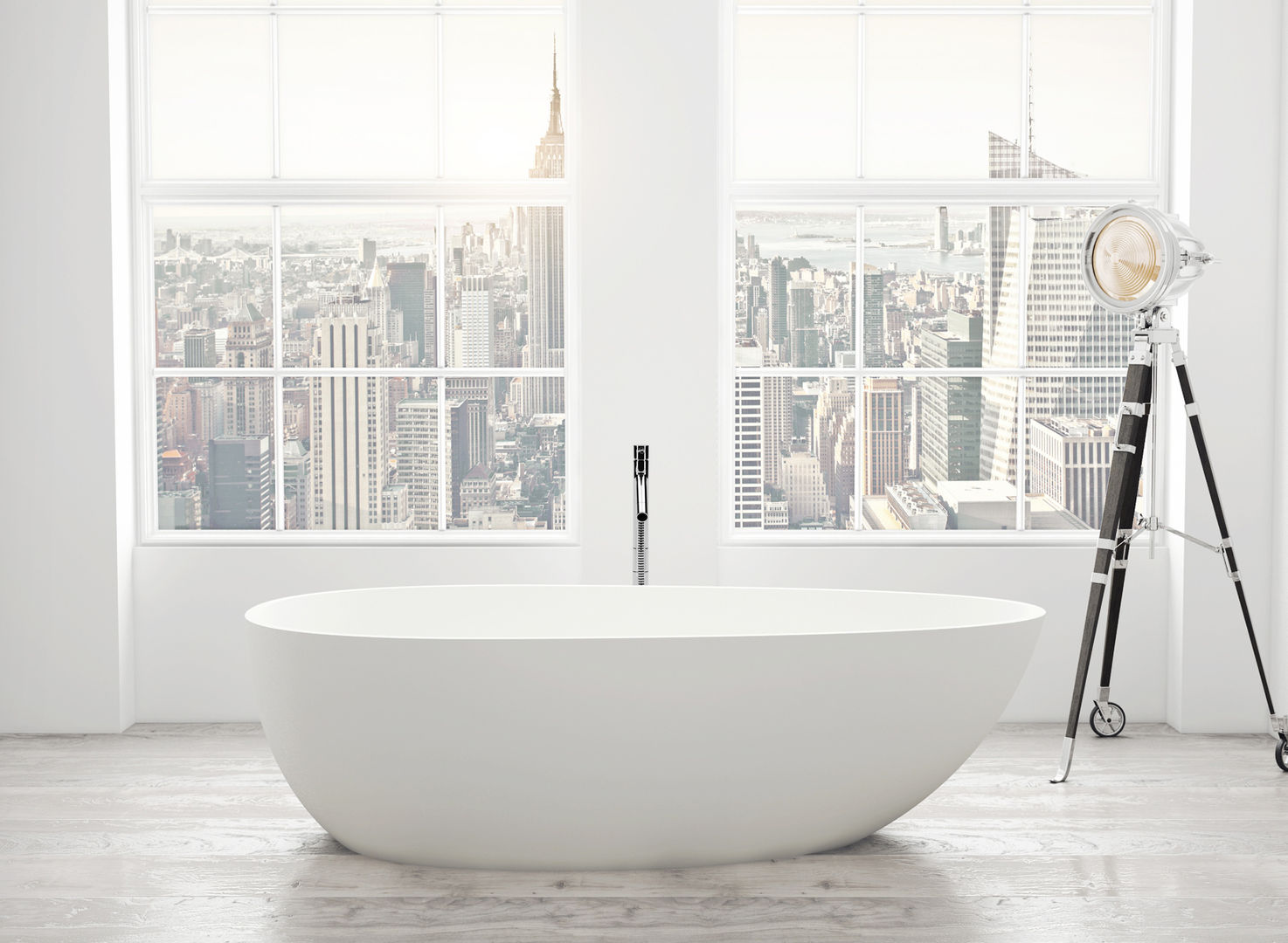 Freistehende Badewanne "SA OCHE" by VALLONE® Vallone GmbH Moderne Badezimmer