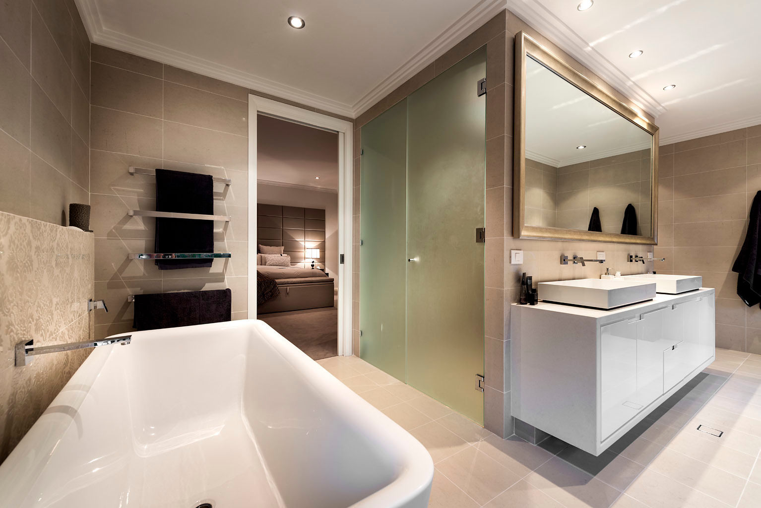 Floreat Residence Moda Interiors Modern Banyo