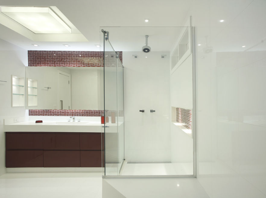 Banheiro homify Casas de banho modernas
