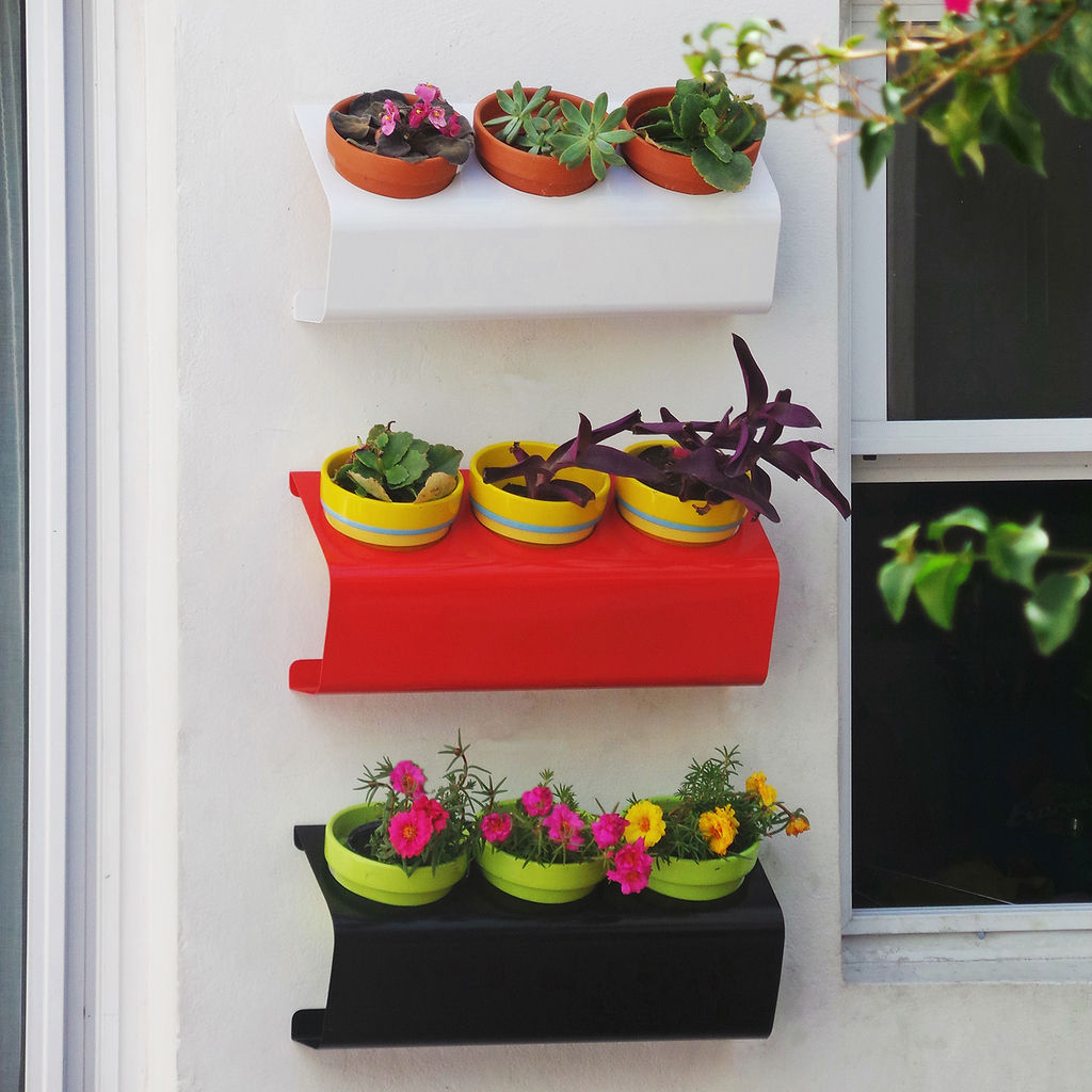 Decoración del Hogar, Sílice - almacén de diseño - Sílice - almacén de diseño - Balcones y terrazas modernos Plantas y flores