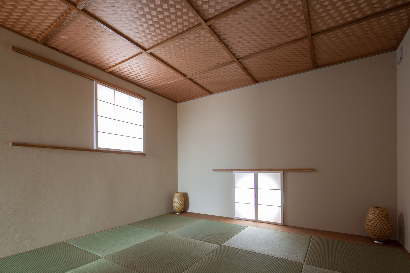 岸和田の家 和室 神谷徹建築設計事務所 オリジナルデザインの 多目的室