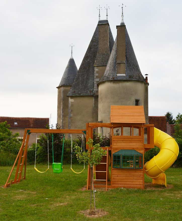 Climbing Frame Castle Selwood Products Ltd Classic style garden