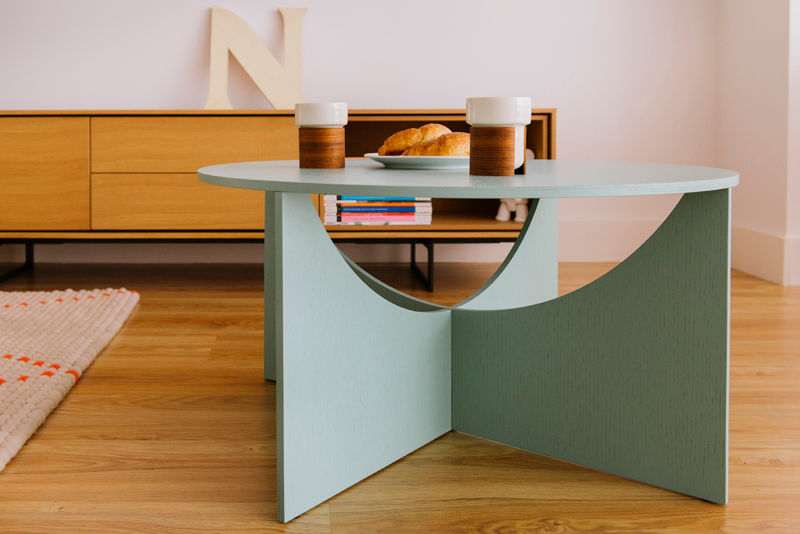 Vivienda zona Quevedo, Madrid, nimú equipo de diseño nimú equipo de diseño Ruang Keluarga Modern Side tables & trays