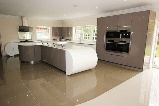 Gloss Kitchens, LWK London Kitchens LWK London Kitchens Nhà bếp phong cách hiện đại