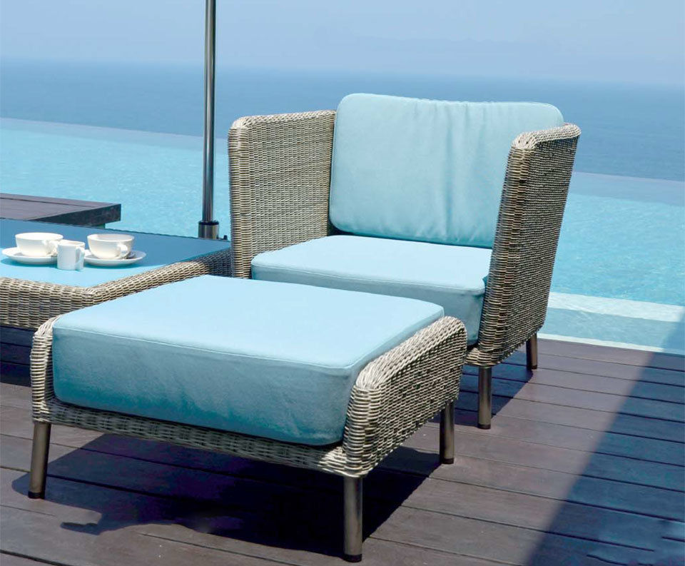 Villa Tectona Kollektion Fiji, KwiK Designmöbel GmbH KwiK Designmöbel GmbH Vườn phong cách hiện đại Furniture