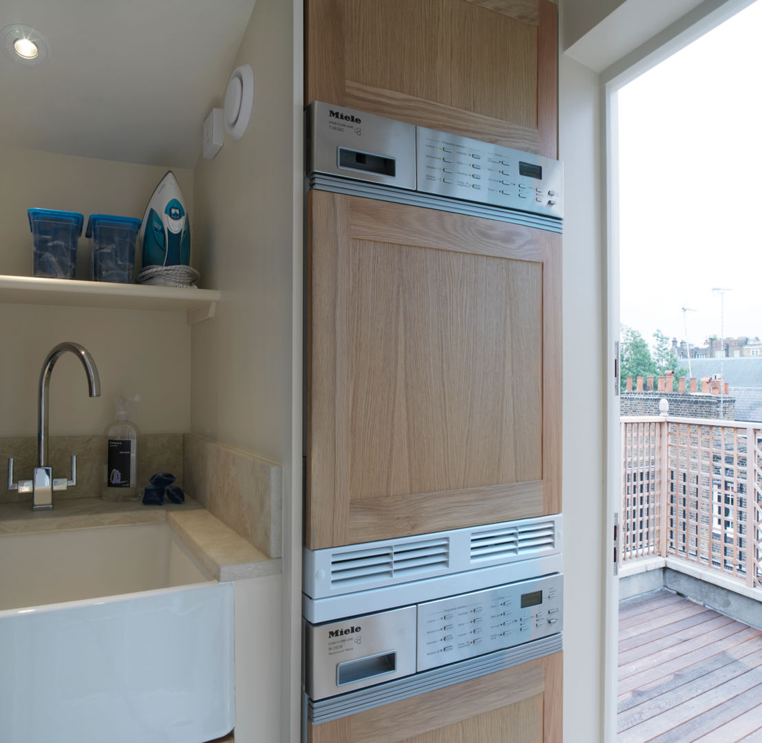 Belgravia - Laundry/Ironing Room off Roof Terrace Meltons Patios & Decks