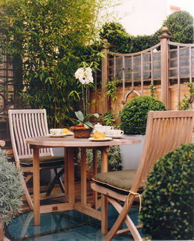 Mayfair Apartment - Roof Terrace Meltons Classic style balcony, veranda & terrace