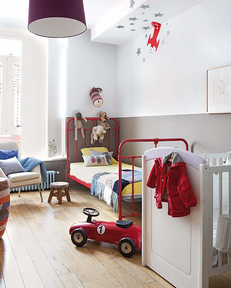 Vivienda zona Malasaña, Madrid, nimú equipo de diseño nimú equipo de diseño Scandinavian style nursery/kids room