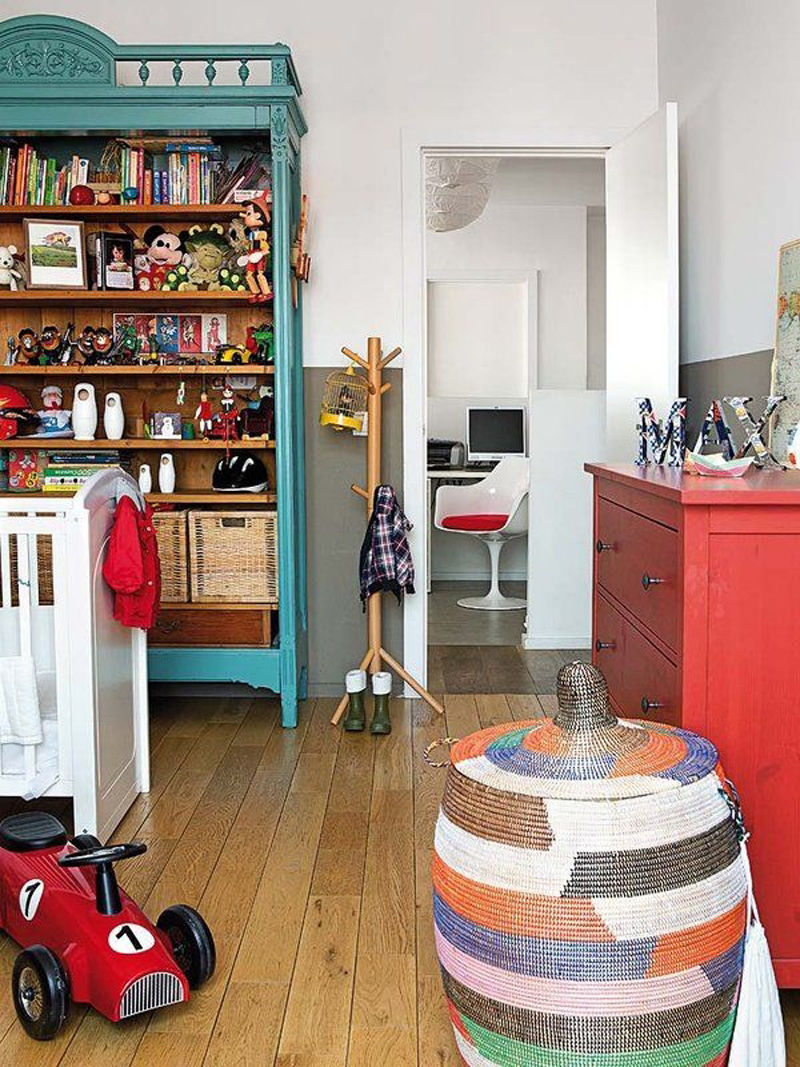 Vivienda zona Malasaña, Madrid, nimú equipo de diseño nimú equipo de diseño Scandinavian style nursery/kids room