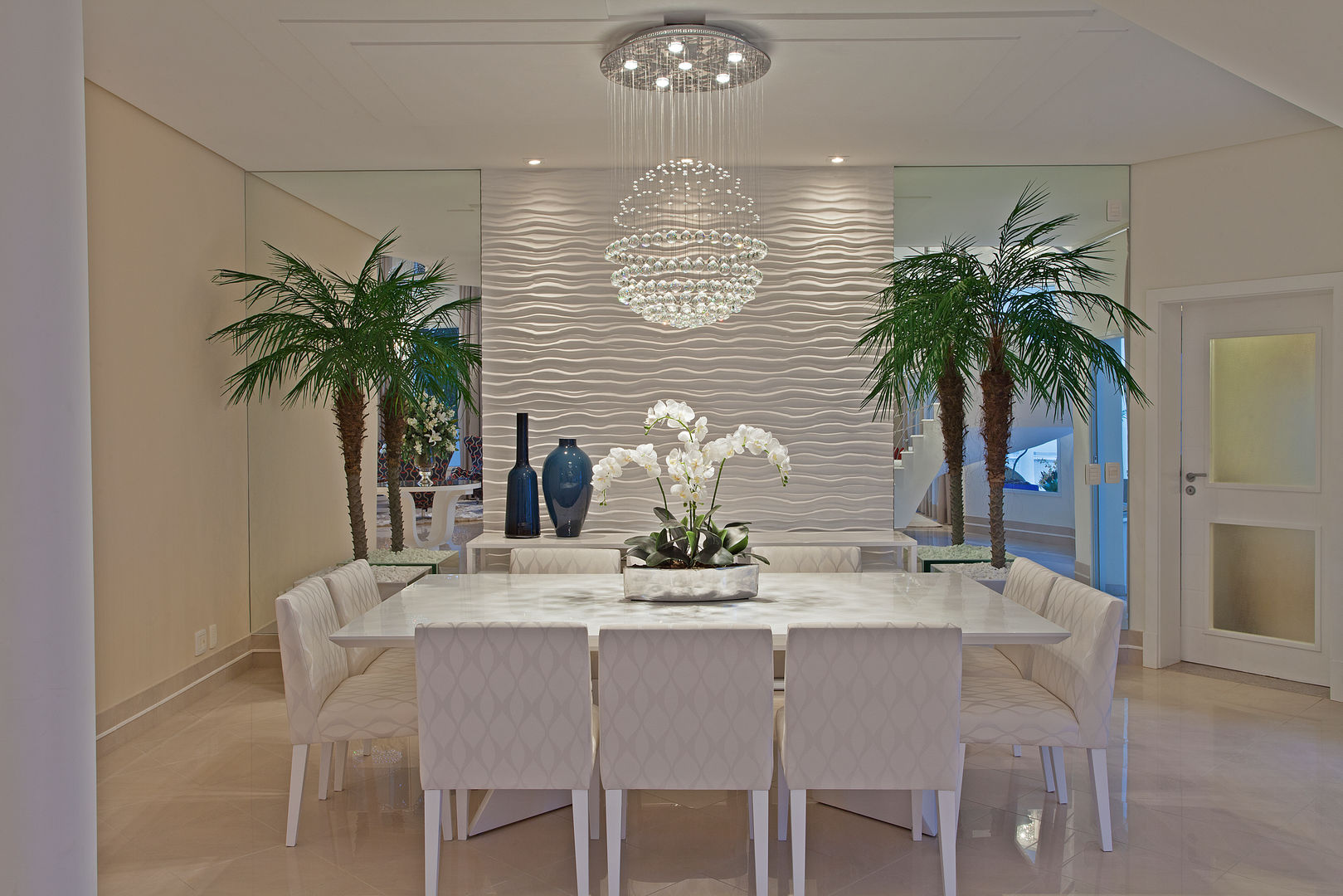 Casa Chelsea, Designer de Interiores e Paisagista Iara Kílaris Designer de Interiores e Paisagista Iara Kílaris Modern dining room