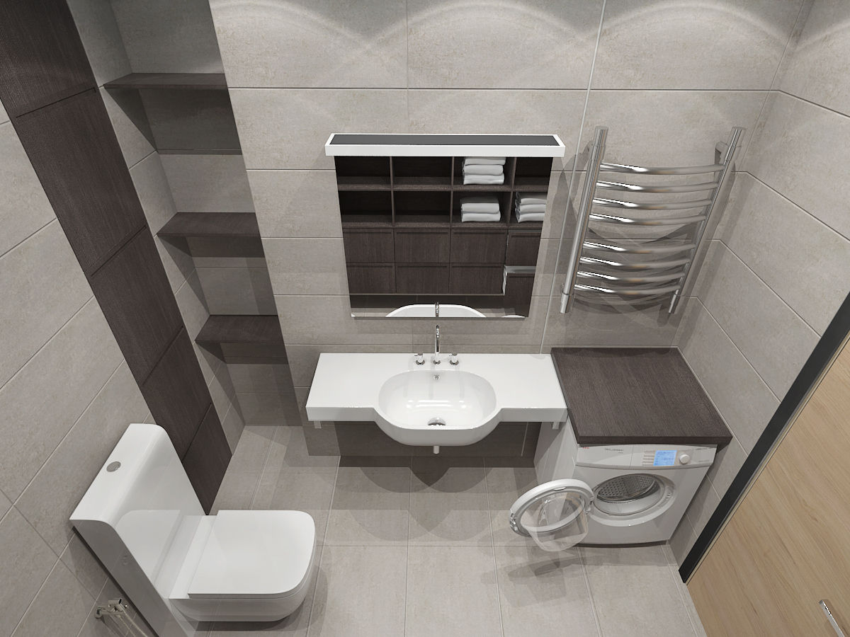 homify Endüstriyel Banyo