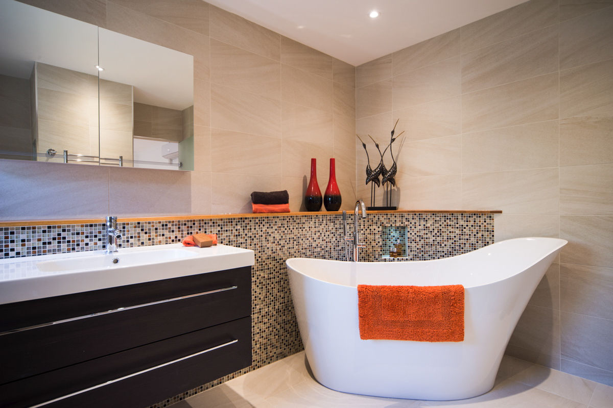 Mr & Mrs G, Woking, Raycross Interiors Raycross Interiors Modern Bathroom