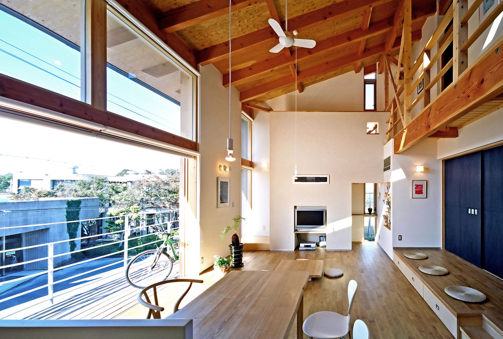 Ｓｔｙｌｅ, 久保田英之建築研究所 久保田英之建築研究所 Modern living room