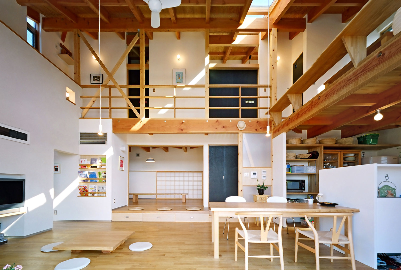 Ｓｔｙｌｅ, 久保田英之建築研究所 久保田英之建築研究所 Moderne Wohnzimmer