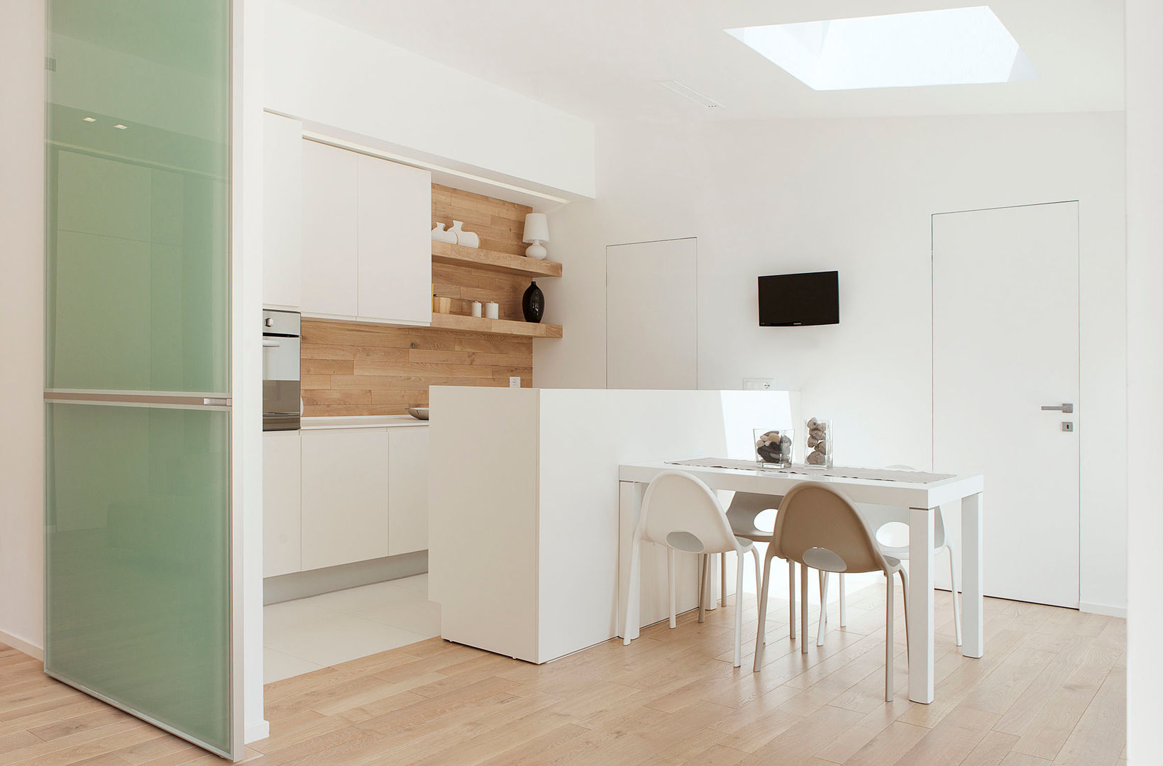casa KUBE, Stefania Paradiso Architecture Stefania Paradiso Architecture Dapur Modern