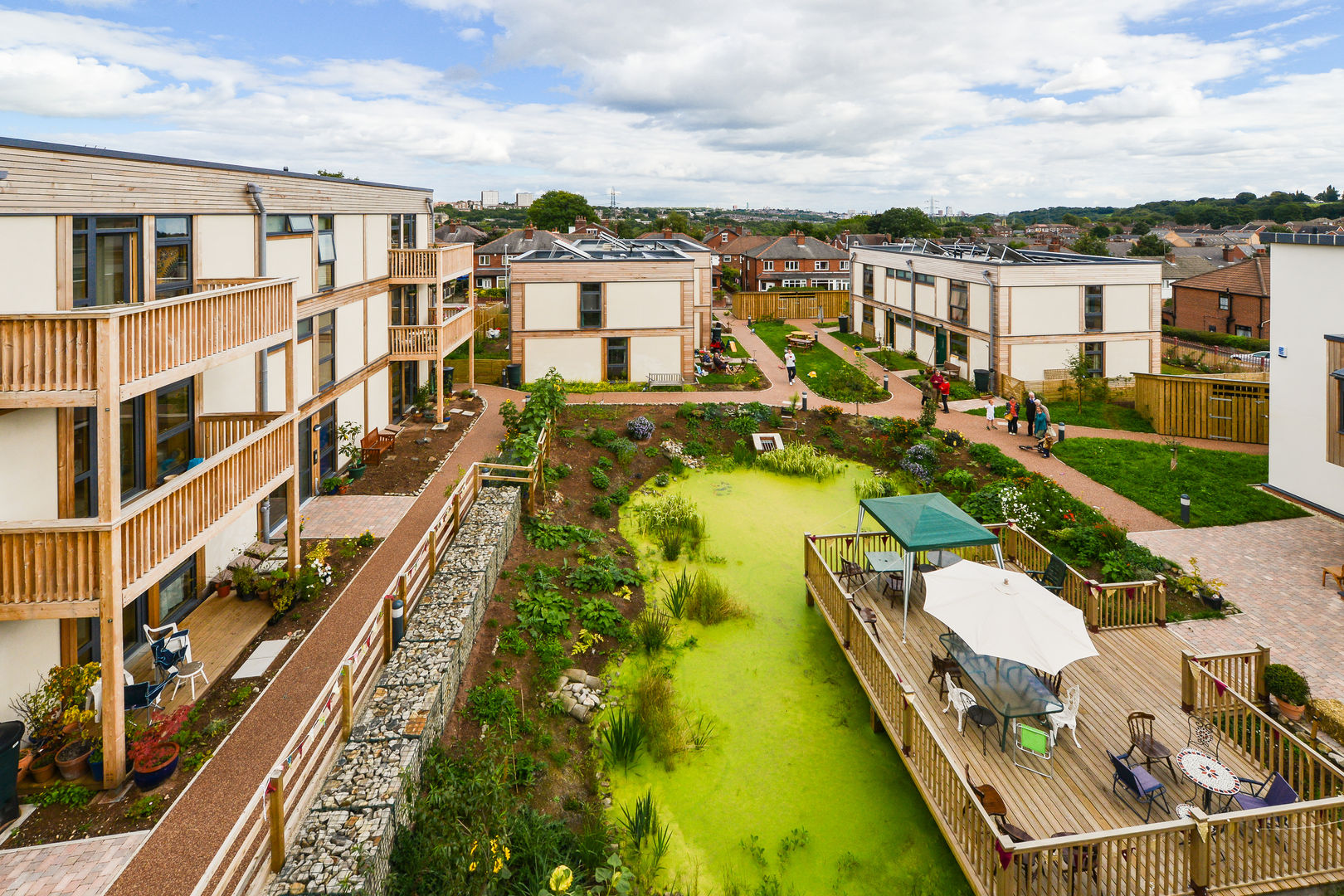 LILAC Co-Housing, Leeds ModCell Moderne Häuser