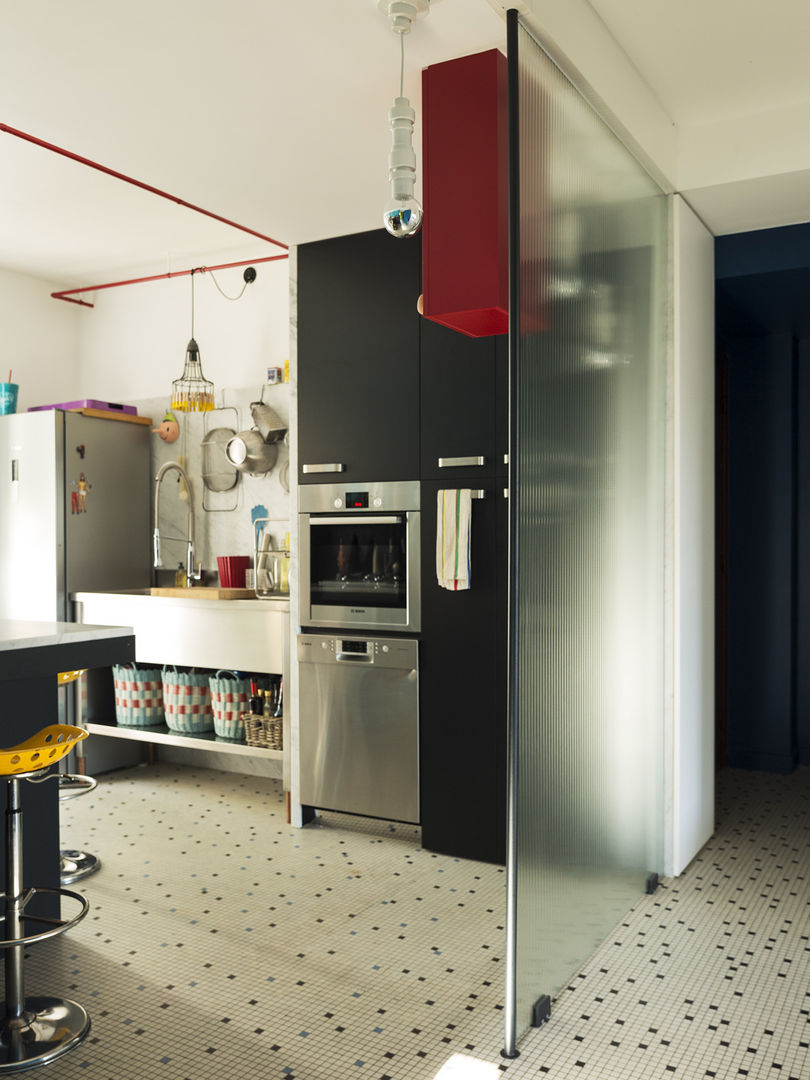 Appartement Observance, nesso nesso Modern kitchen