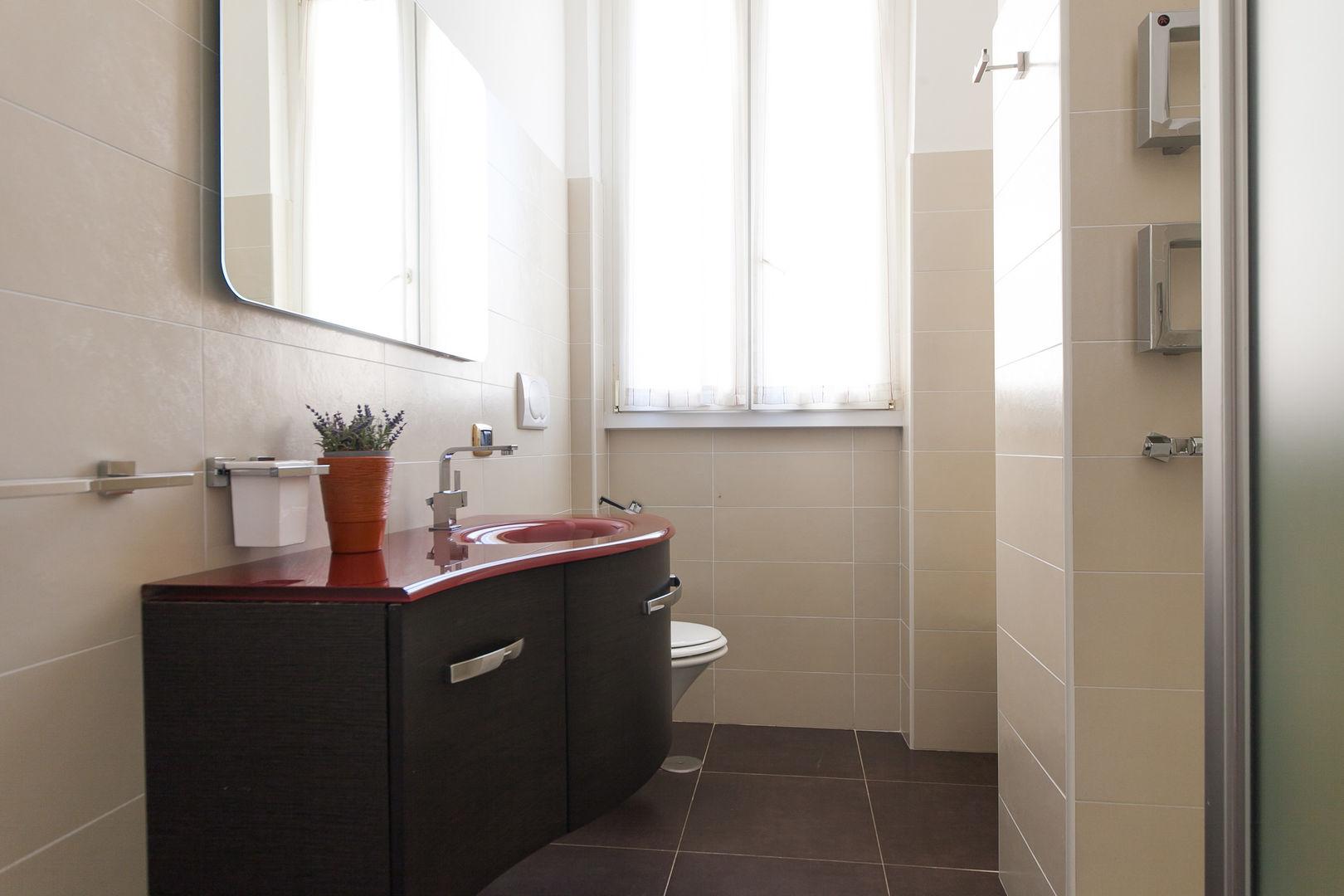 Appartamento a Roma Nord, Edi Solari Edi Solari Minimalist style bathroom