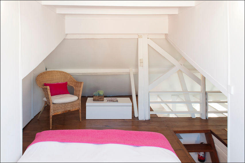 AFTER - Attic bedroom - Lisbon studio for short rental Staging Factory