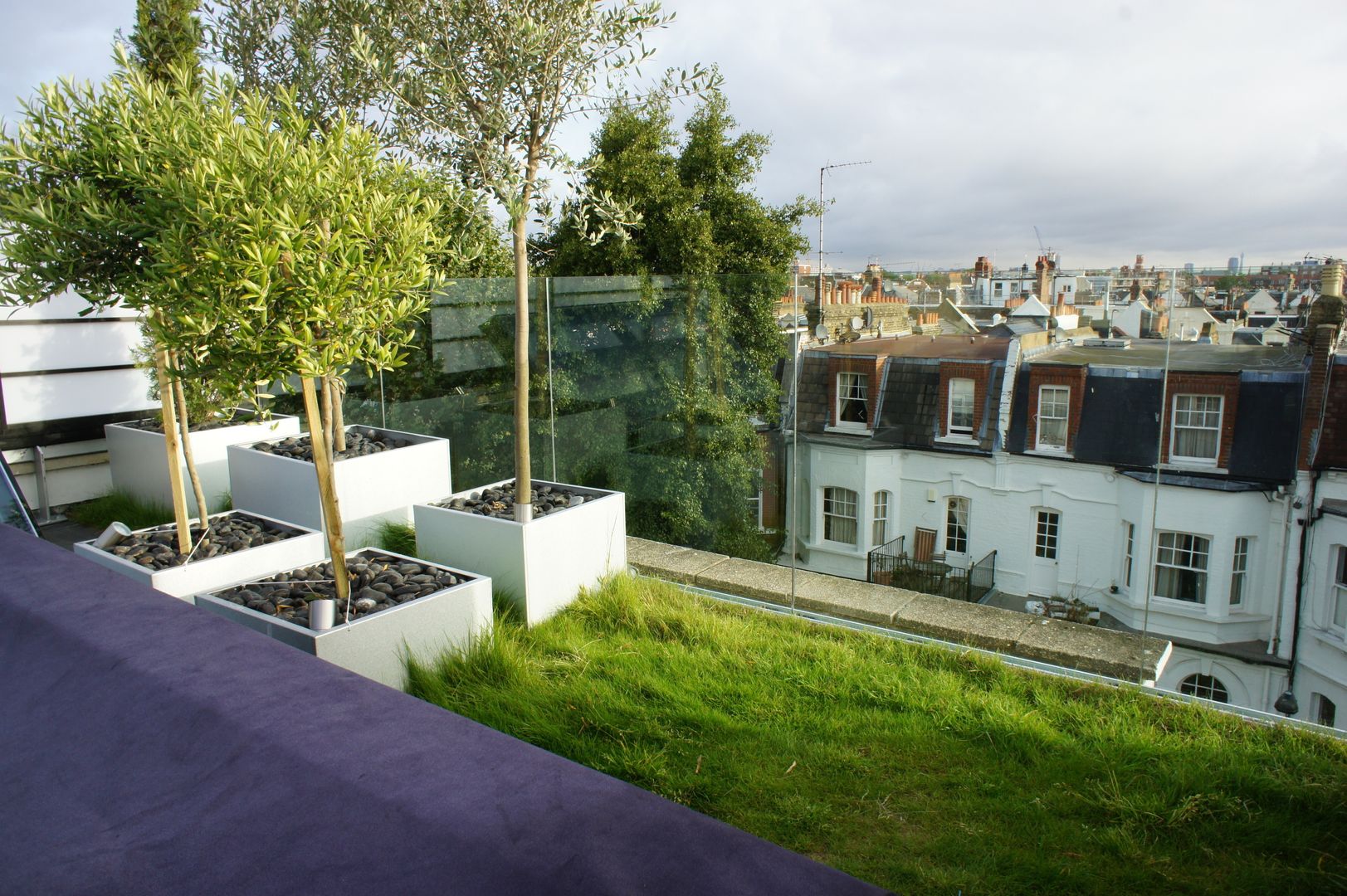 Fulham Roof Terrace, Organic Roofs Organic Roofs Varandas, alpendres e terraços minimalistas