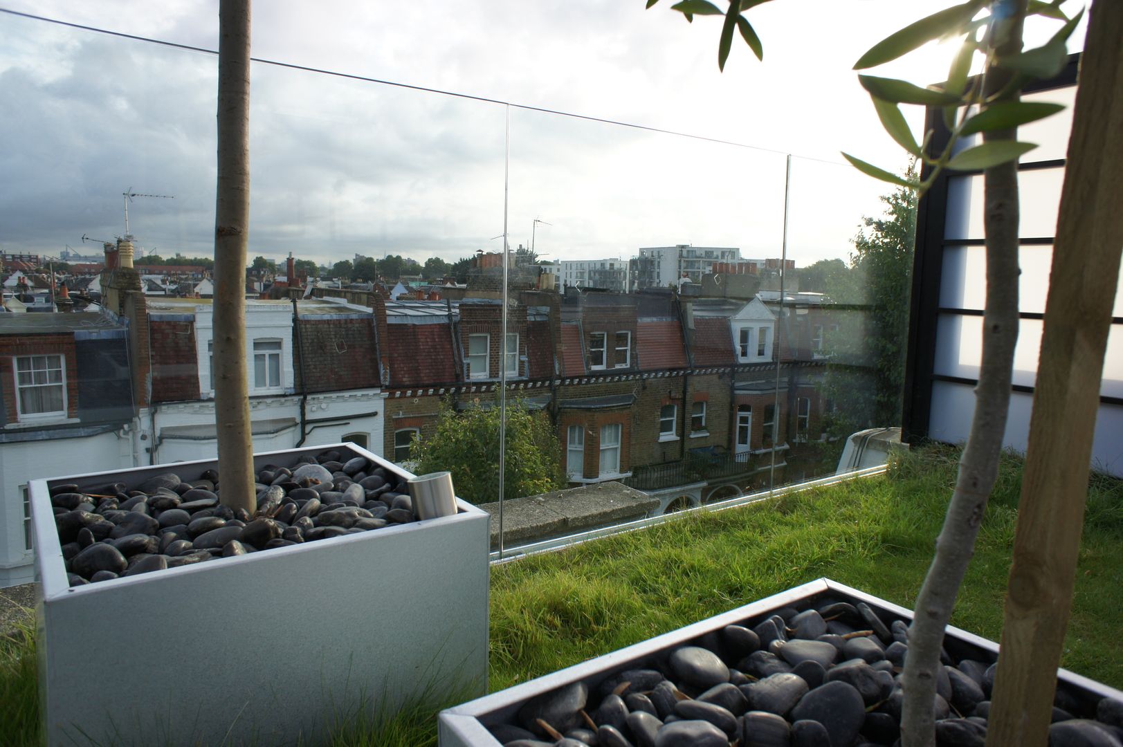 Fulham Roof Terrace, Organic Roofs Organic Roofs Minimalistische balkons, veranda's en terrassen