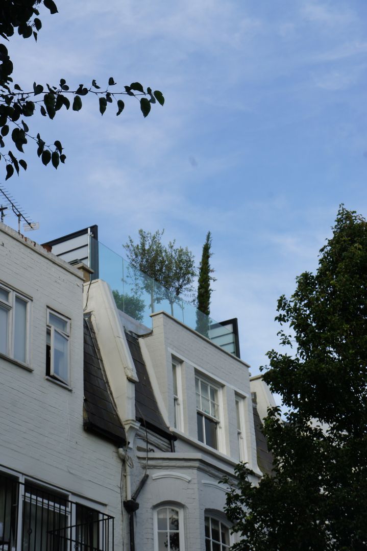 Fulham Roof Terrace, Organic Roofs Organic Roofs Minimalistische balkons, veranda's en terrassen