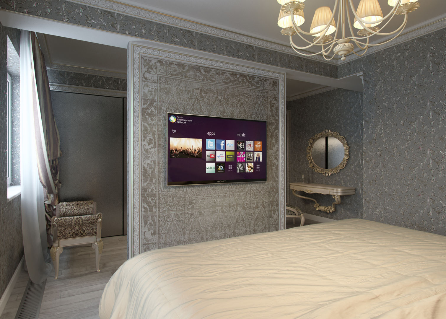 homify Camera da letto in stile classico